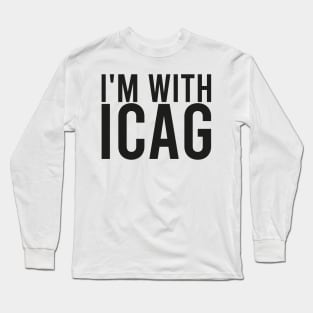 I'm With icag Long Sleeve T-Shirt